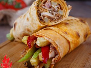 Bodrum tavuk döner dürüm 90 gr