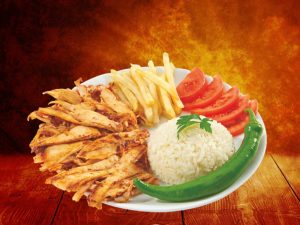 Özel Bodrum pilav üstü döner + Hediyeli