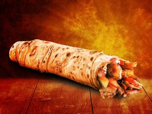 Hatay usulü soslu tavuk döner