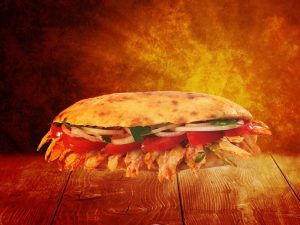 Bodrum Tavuk Yaprak Döner